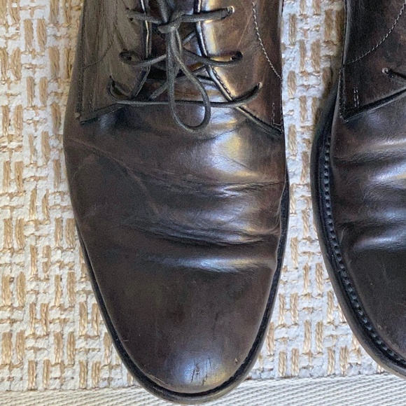 Hip Vince Leather Brunswick Chukka Boots - 8 - Picture 5 of 9